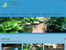 Tablet Screenshot of bassins-jardins-aquatiques.fr